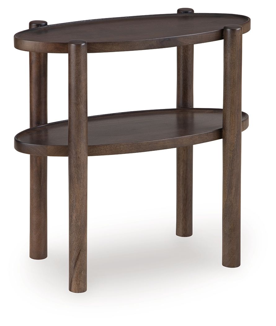 Wiattbury - Accent Table - Gray Brown