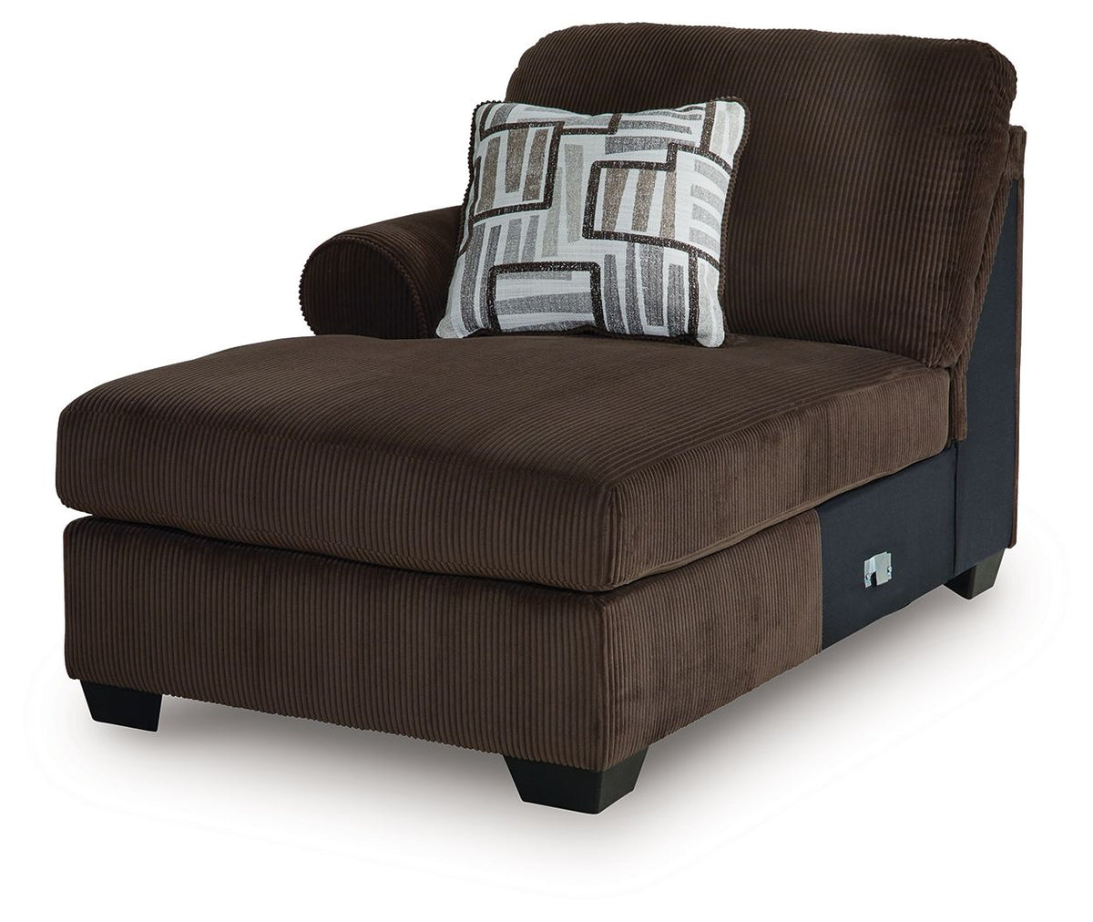 Kimlee - Sectional And Ottoman Set