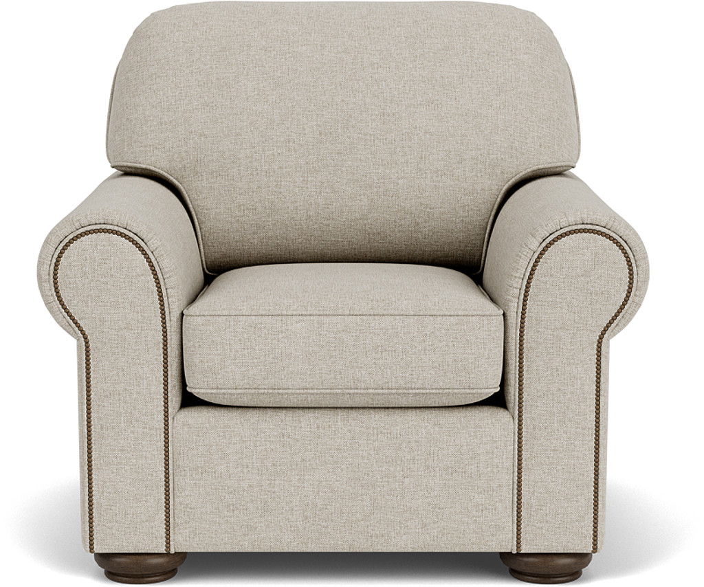 Preston - Fabric Chair With Nailhead Trim