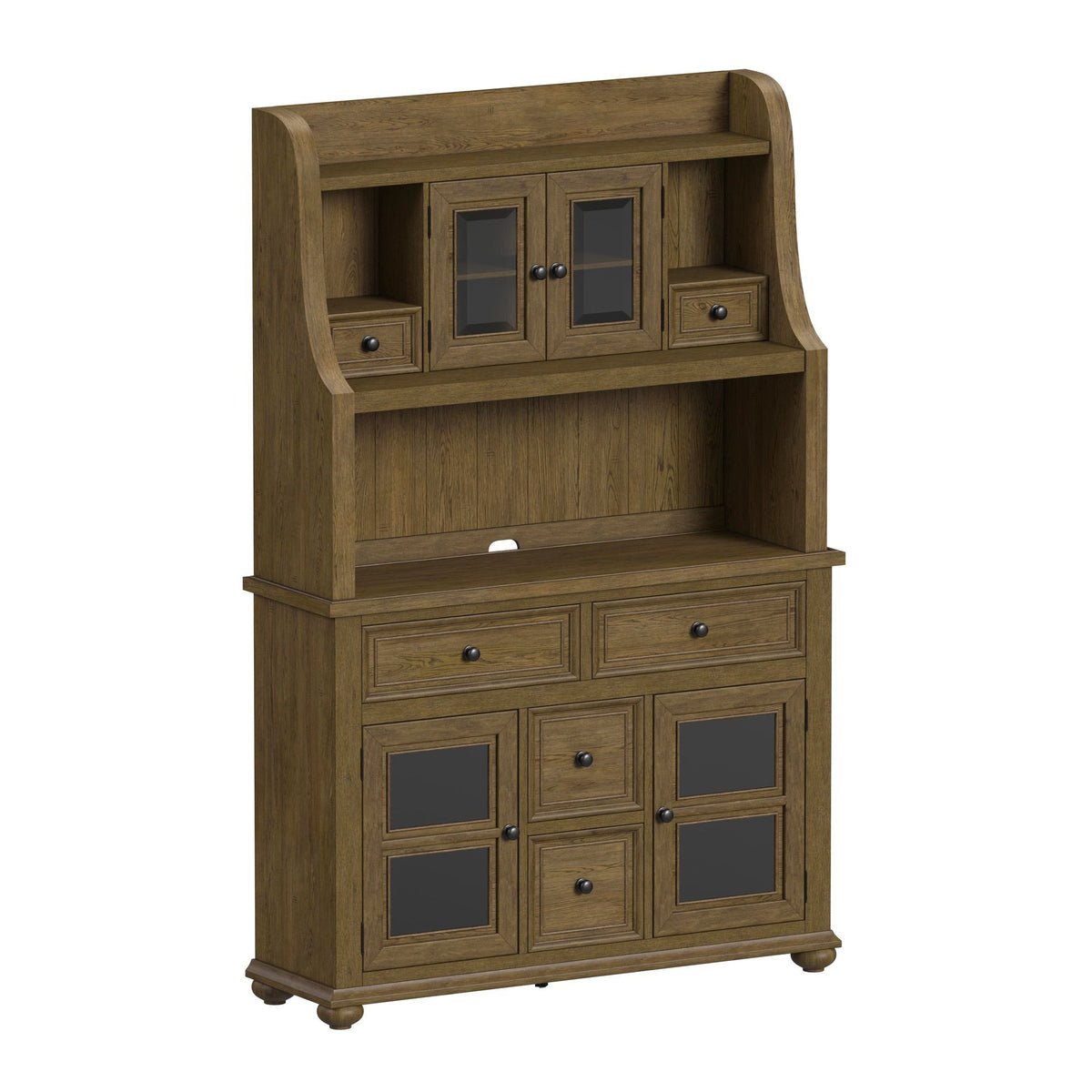 Heritage & Home - Hutch - Oak Brown