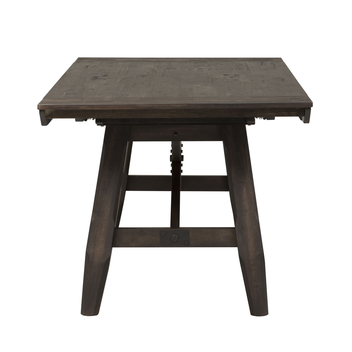 Double Bridge - Trestle Table Base - Dark Chestnut