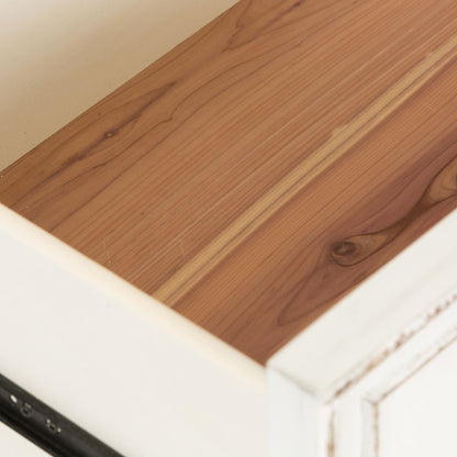 Abbey Park - 5 Drawer Chest - Antique White