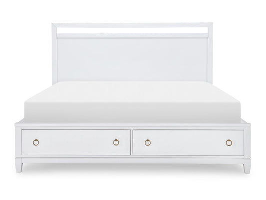 Summerland - King Storage Rails - White