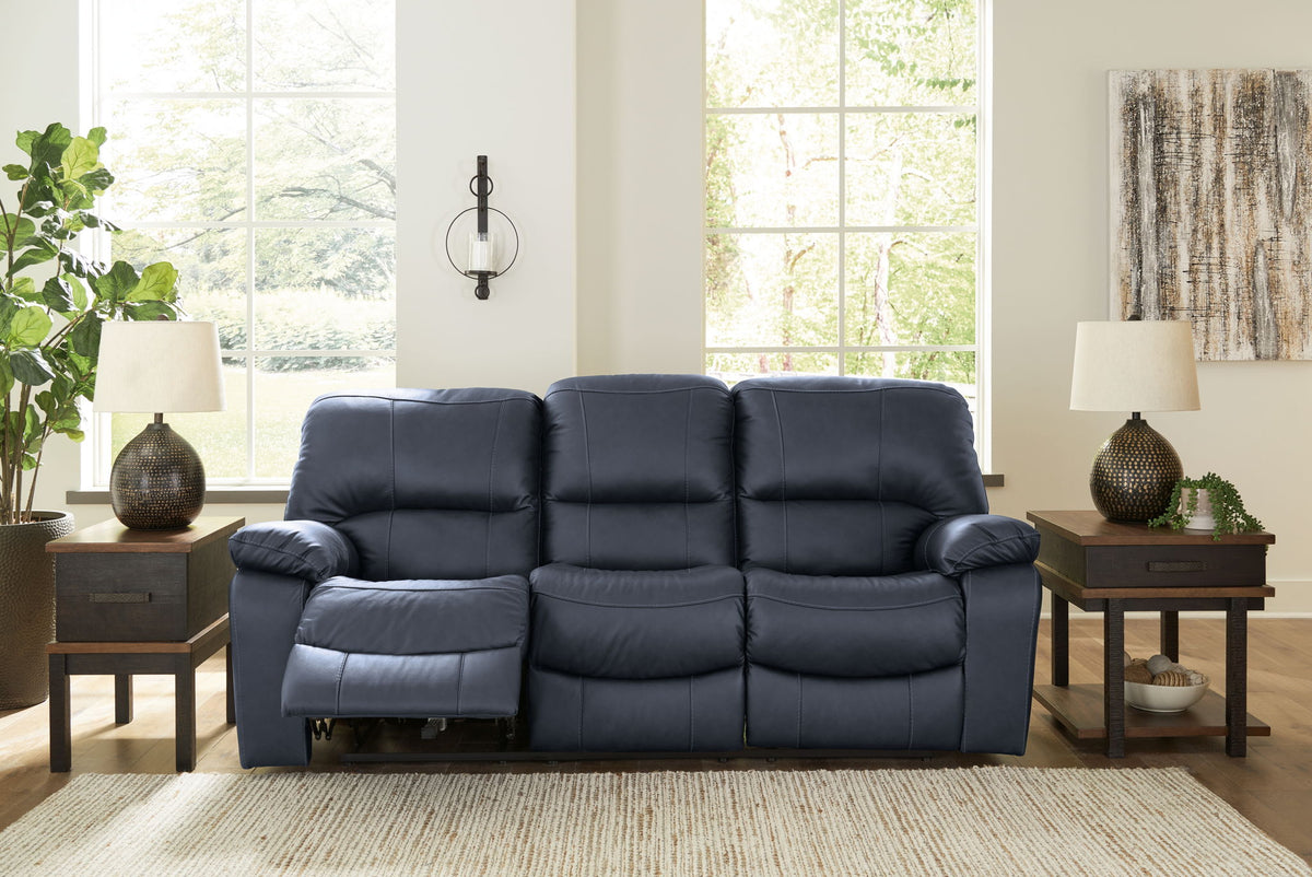 Leesworth - 2 Pc. - Power Reclining Sofa, Power Reclining Loveseat - Ocean