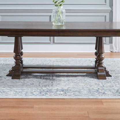 Arden Road - Trestle Table Base - Satin Cherry