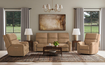 Porter - Power Reclining Sofa With Console, Power Headrest, & Lumbar