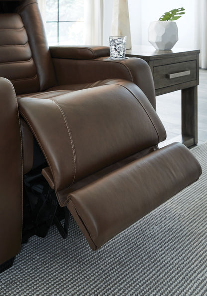 High Impact - Power Recliner / Adj Headrest - Tobacco