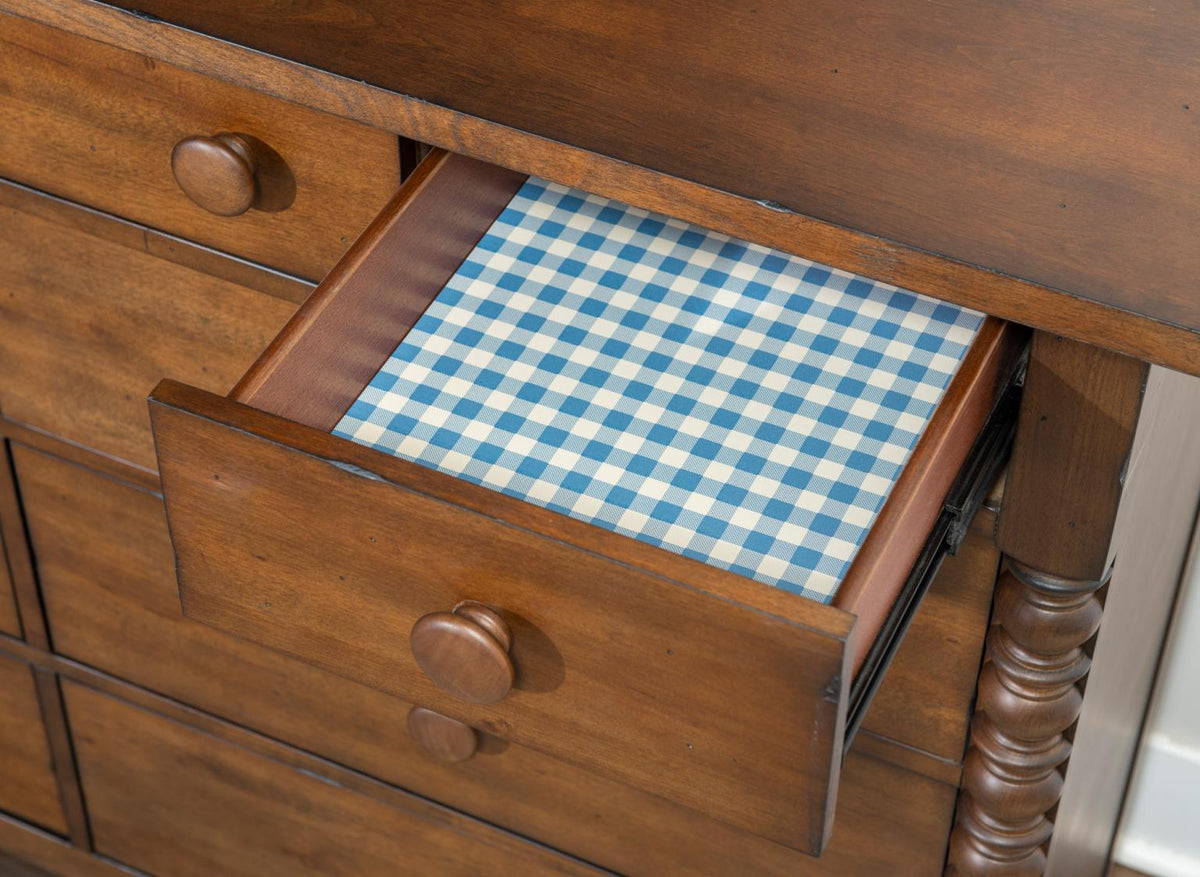 Lake House - Two Tone Dresser - Pinecone And Dried Tobacco