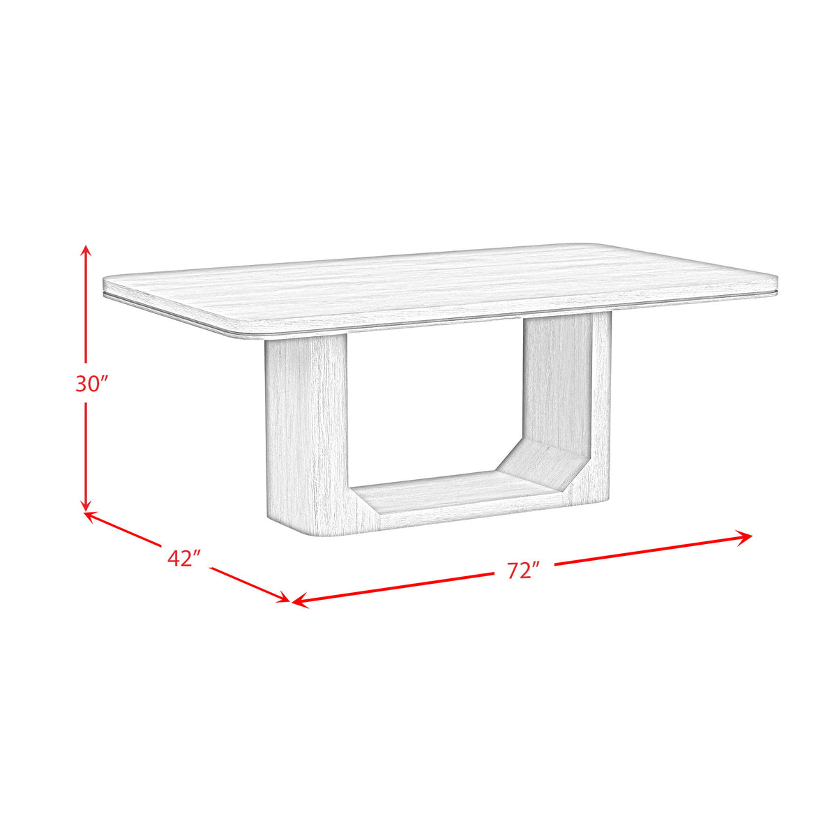 Rosalie - Standard Height Dining Set