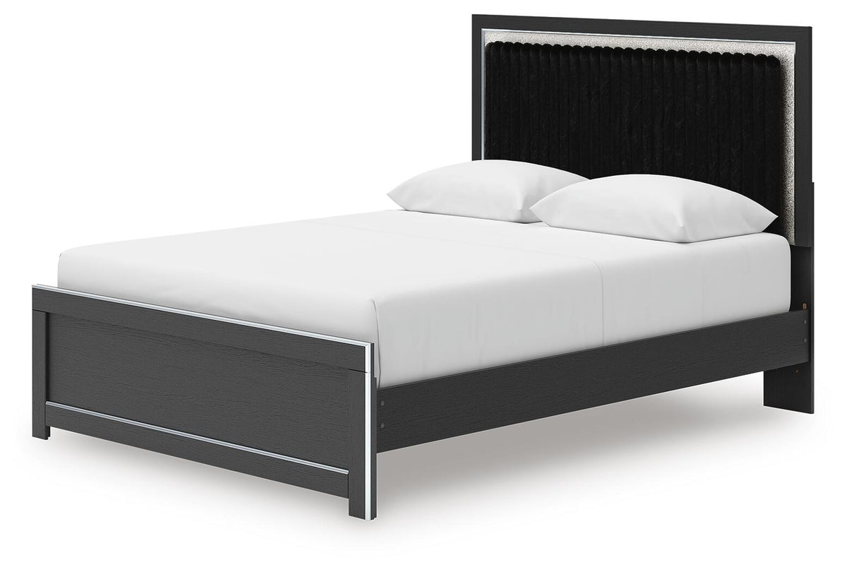 Zuraleus - Upholstered Panel Platform Bedroom Set