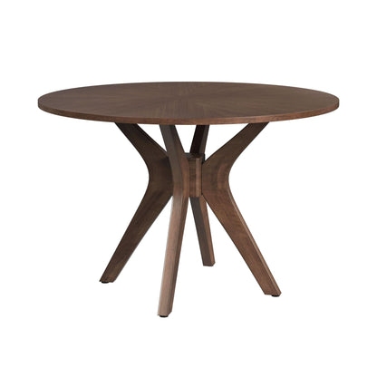 Santa Barbara - Round Dining Table - Walnut