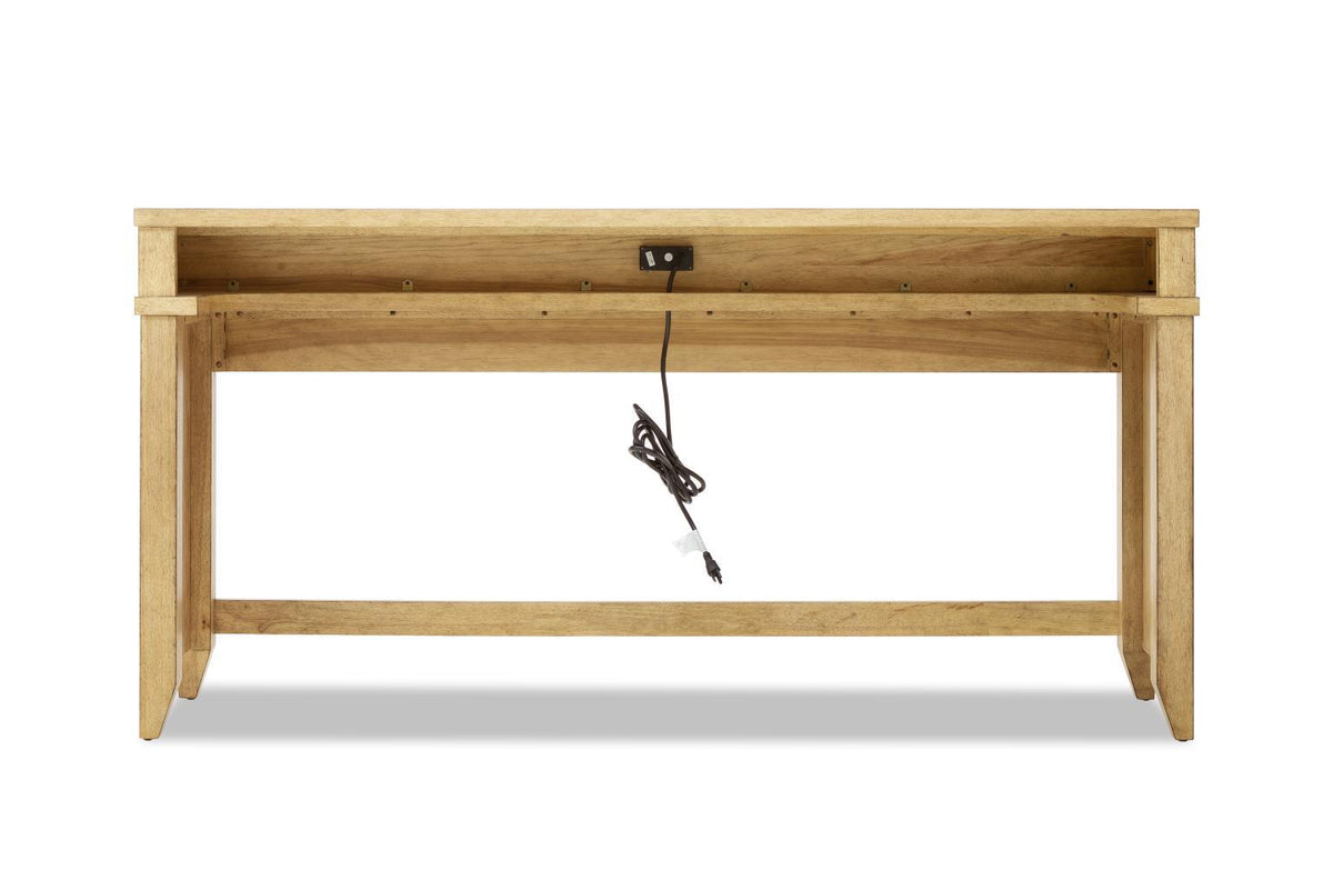 Today's Traditions - Sofa Bar Console - Natural Hickory