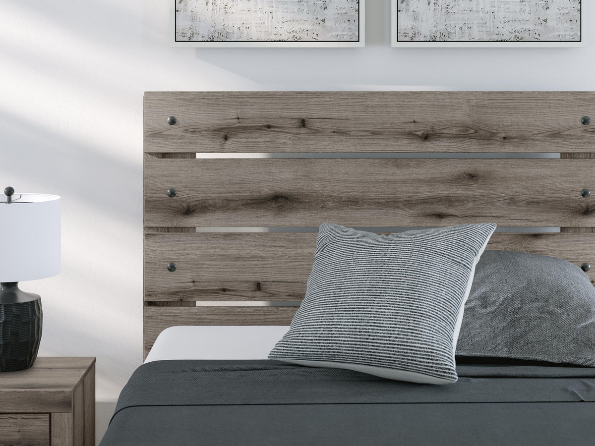 Graystorm - Panel Bed With Storage