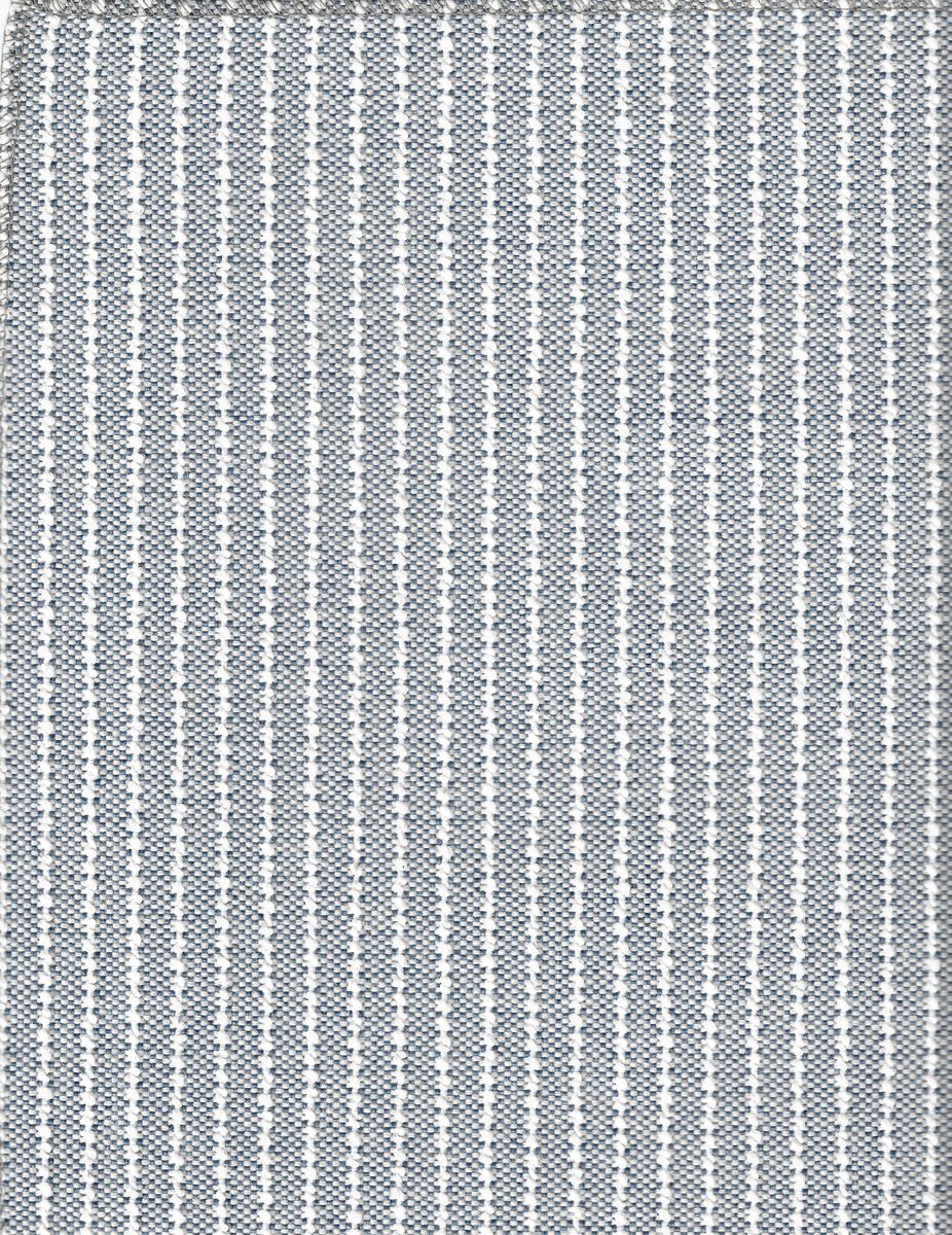Choices - Emily King Upholstered Headboard - Navy Stripe
