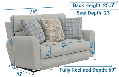 Chappy - Lay Flat Reclining Loveseat