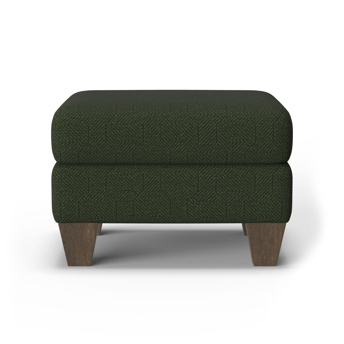 Moxy - Fabric Ottoman, Square Tapered Legs