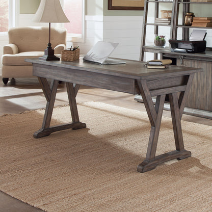 Stone Brook - Laptop Desk - Rustic Saddle