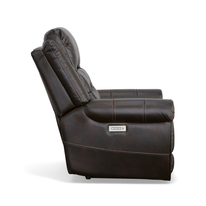 Oscar - Power Recliner With Power Headrest - Molasses