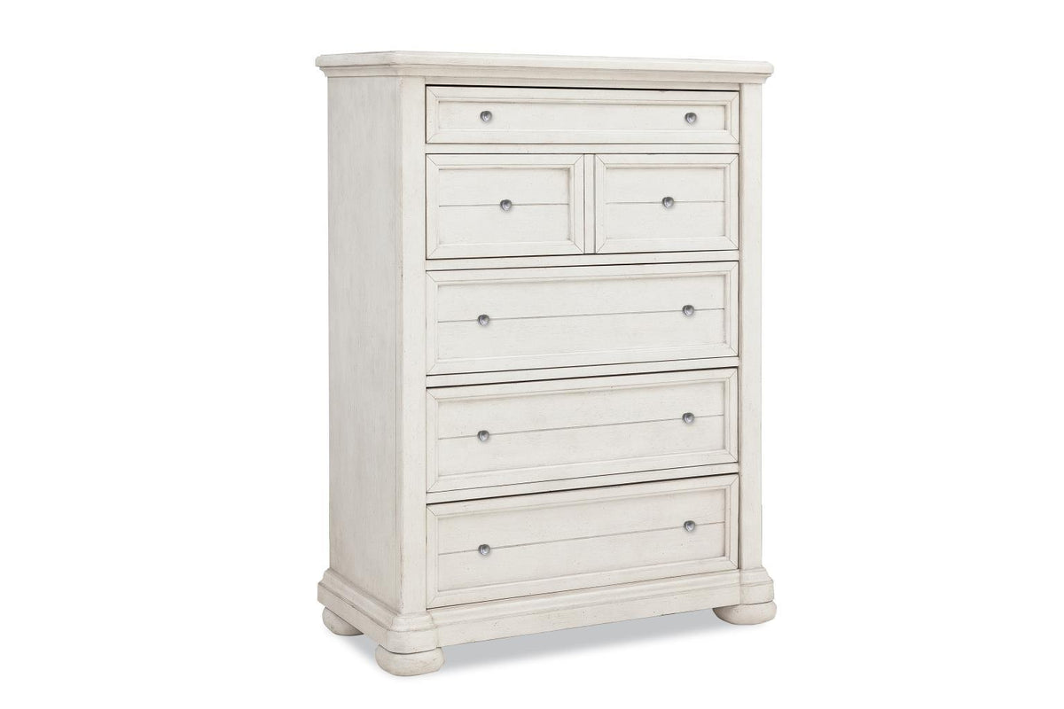 Nashville - Davidson 5 Drawers Chest - Cloud