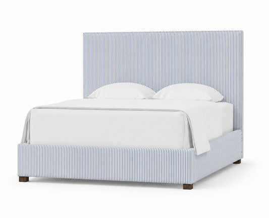 Choices - Upholstered Footboard 6/6 - Navy Stripe
