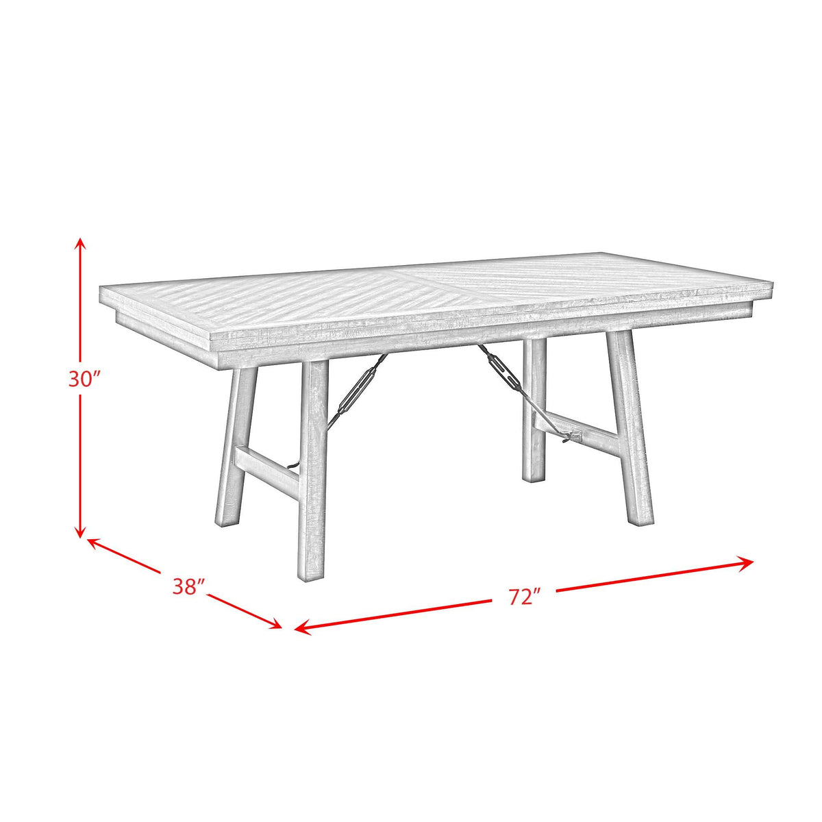Jax - 6 Piece Dining Set (72" Table, Four Chairs And Bench) - Cherry
