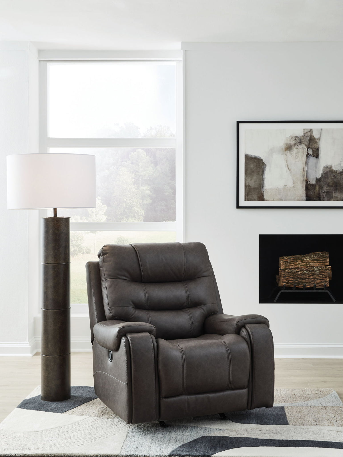 Femley - Rocker Recliner - Smoke