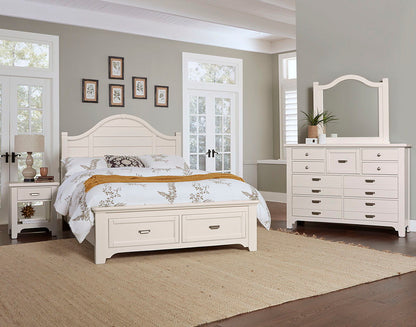 Bungalow - Queen Storage Footboard - Lattice
