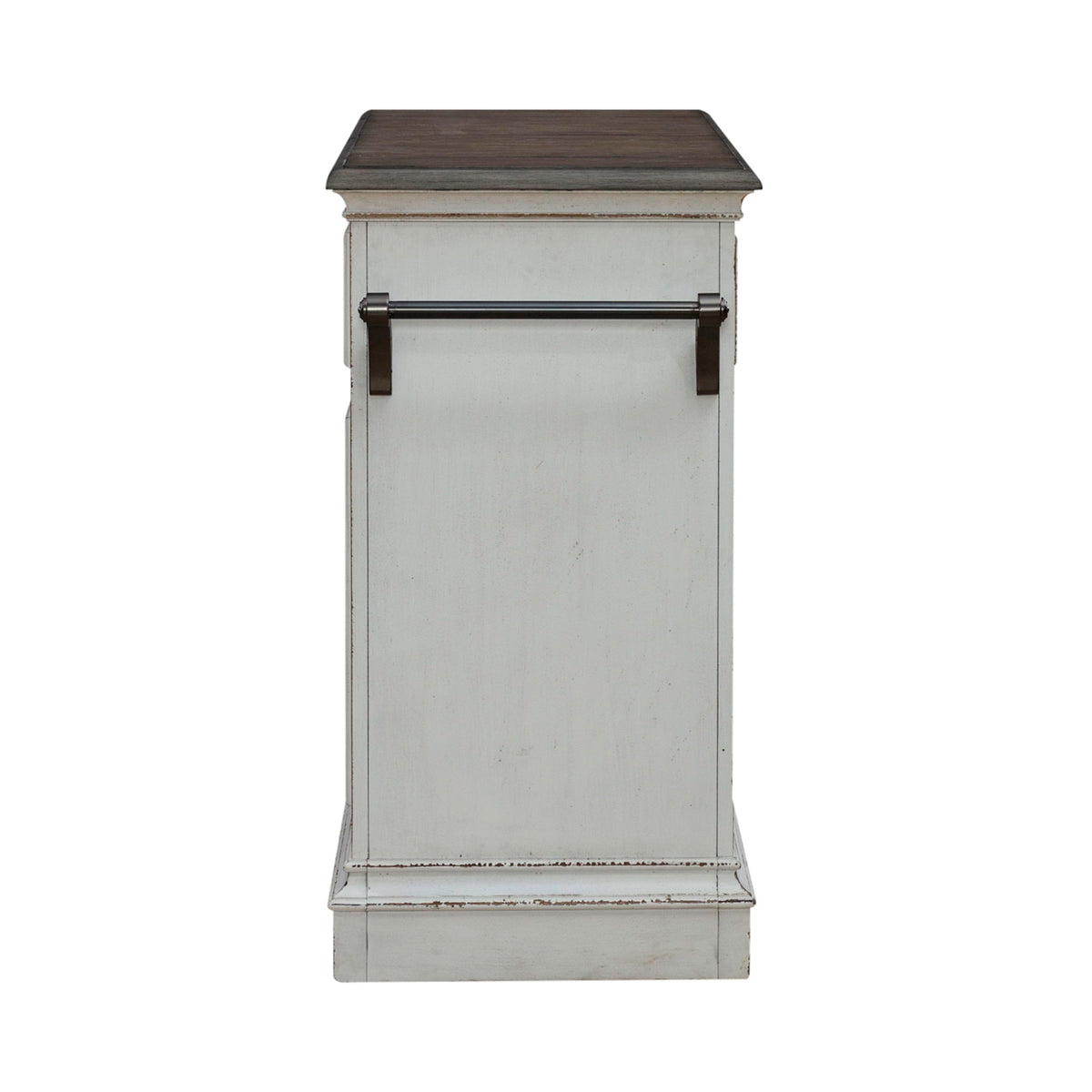 Magnolia Manor - Bar Cart - Antique White