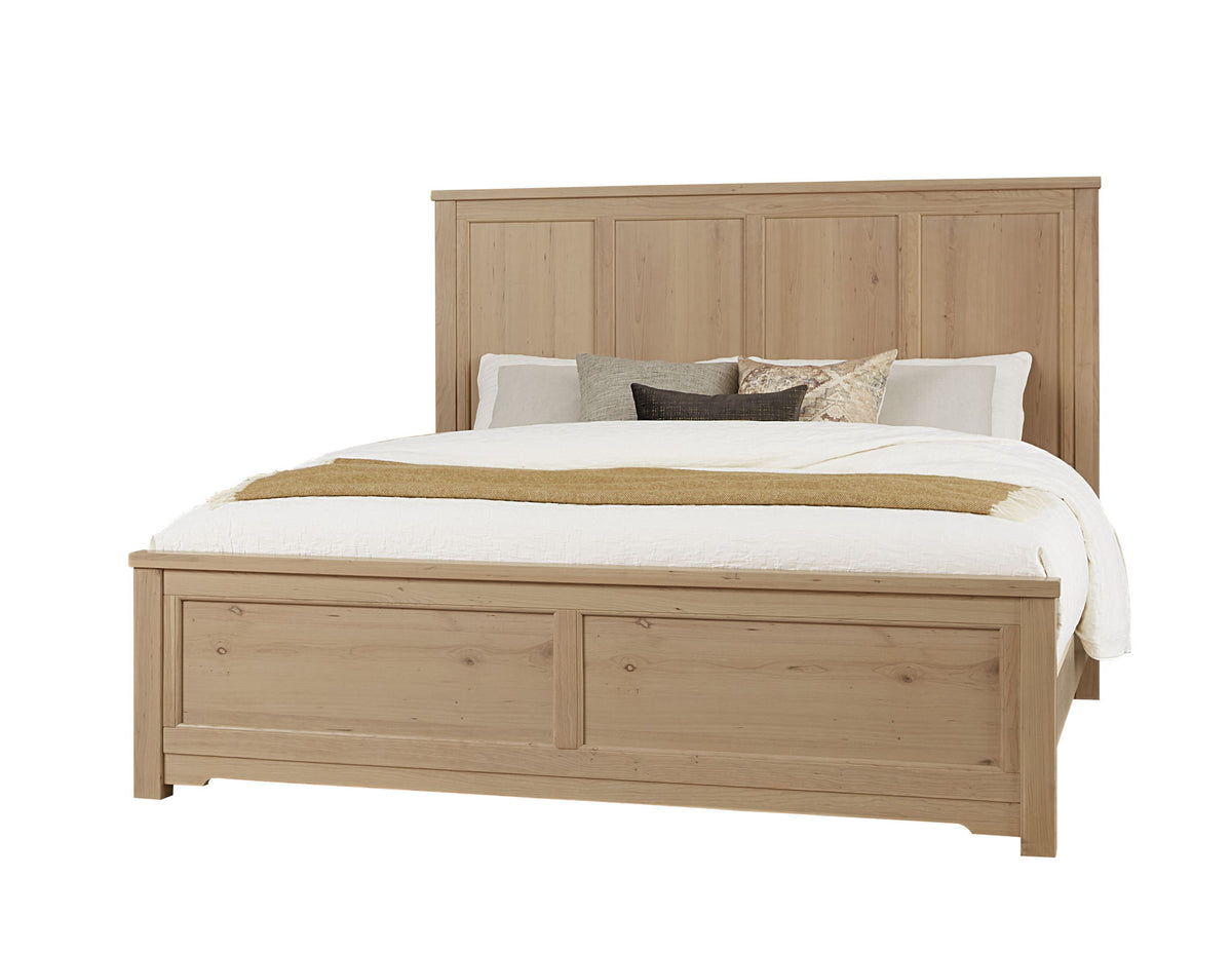 Crafted Cherry - Ben's 6 Panel Queen Footboard - Bleached Cherry