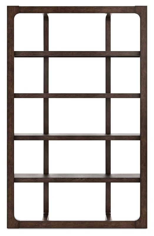 Breckington - Bookcase - Dark Brown