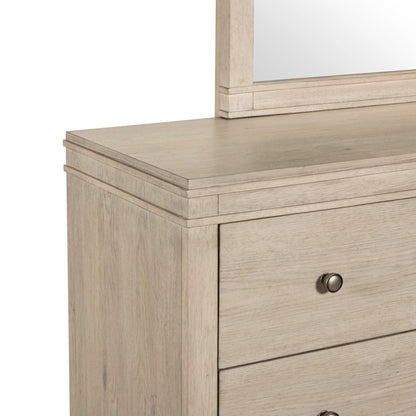 New Haven - Dresser & Mirror - Sanctuary White