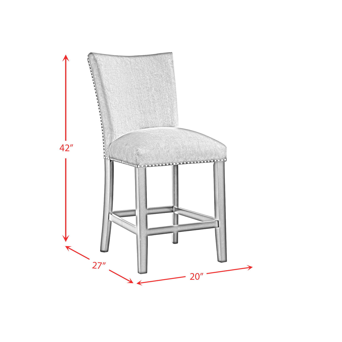 Francesca - Square Counter Height Dining Set