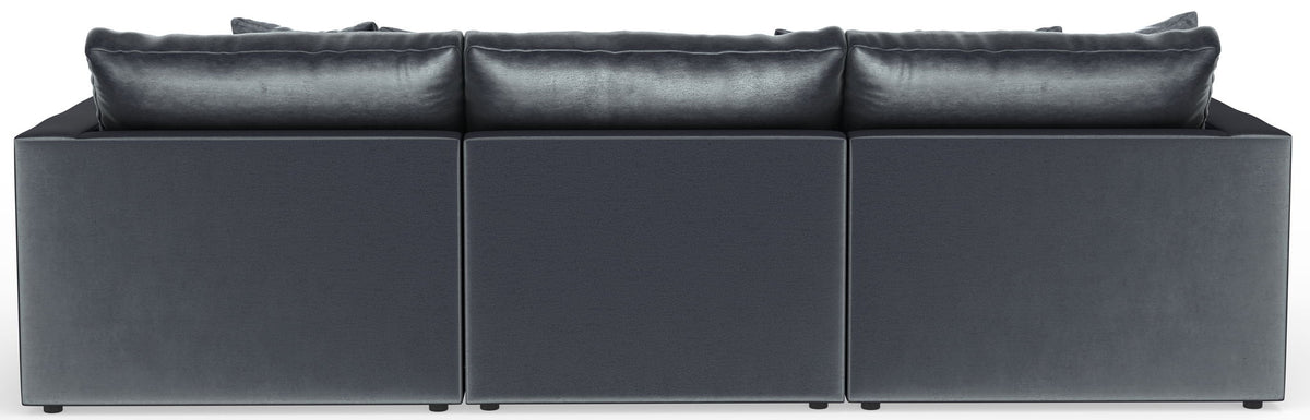 Remington - Modular Sofa And Cocktail Ottoman - Slate