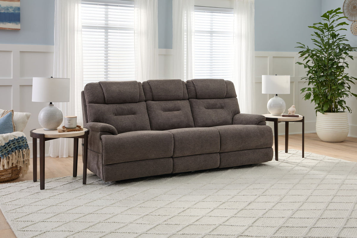 Zofa - Power Sleep Sofa With Power Headrests & Lumbar
