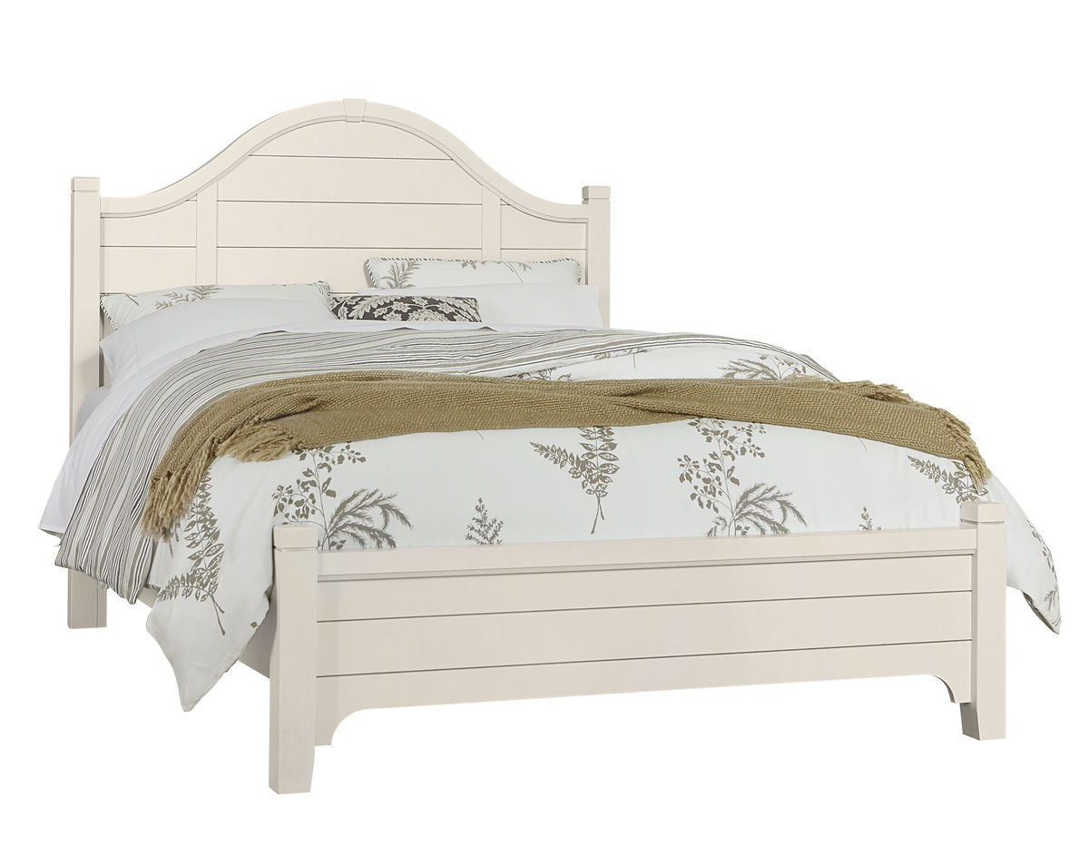 Bungalow - Full Arched Headboard - Lattice / Soft White