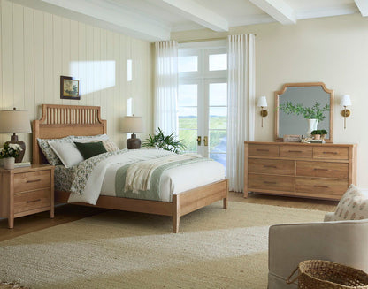 Pure Maple - Queen Garden Headboard - Natural Maple