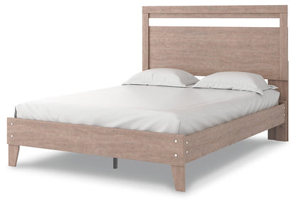 Flannia Queen Panel Platform Bed