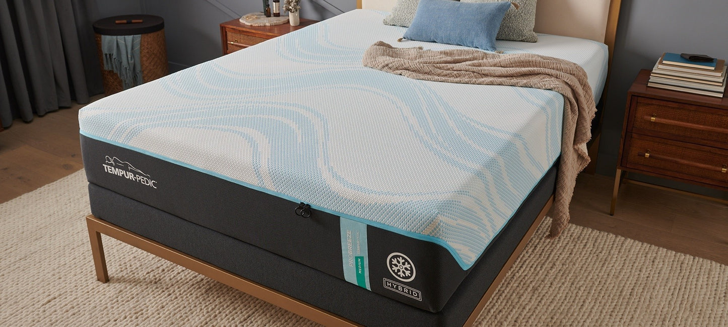 TEMPUR-ProBreeze® Medium Hybrid Mattress, CA King