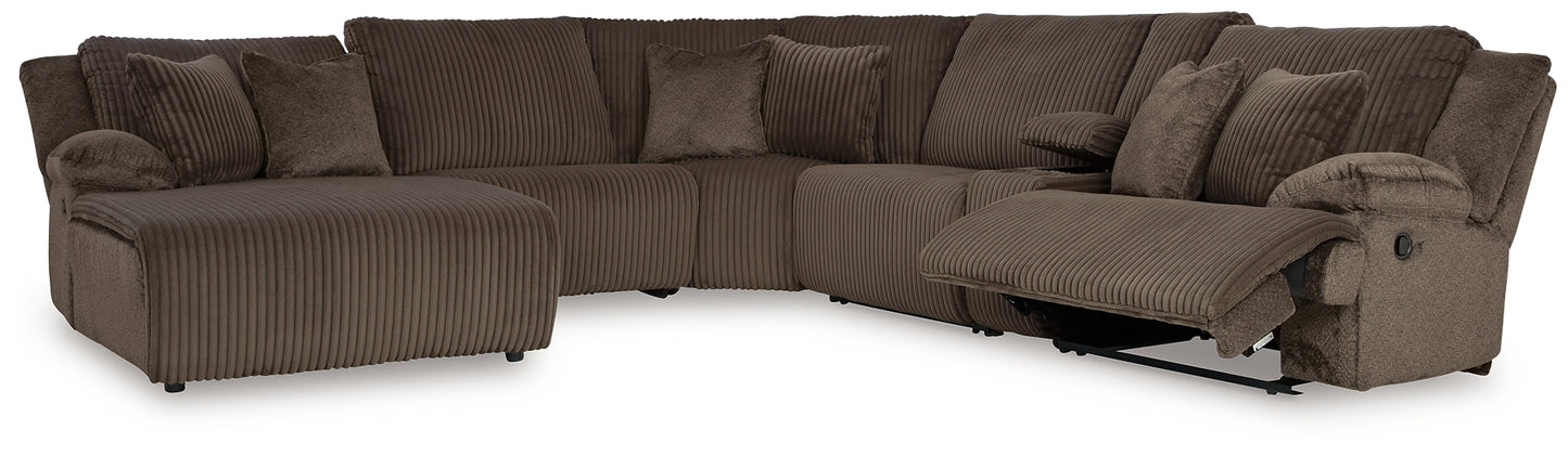 Top Tier 6-Piece Sectional with Recliner