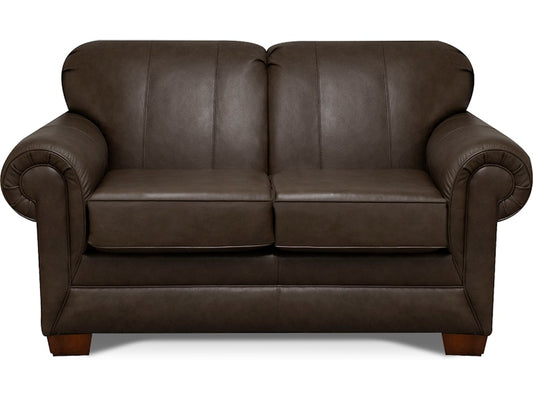 1436LR Monroe Leather Loveseat