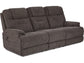 Zofa Power Reclining Sofa with Cnsl and Power Headrests/Lumbar/Heat/Mass