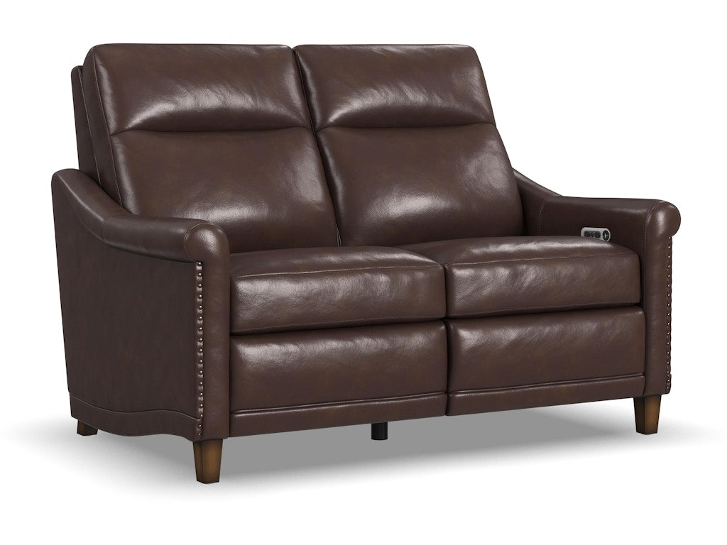 Elizabeth Power Reclining Loveseat with Power Headrests