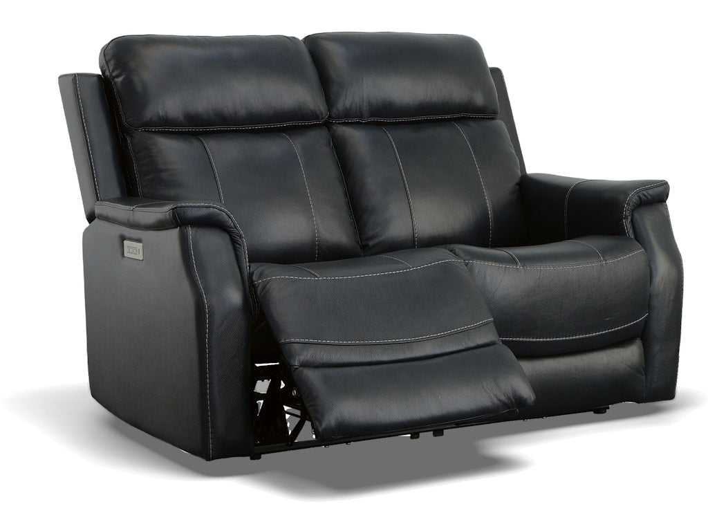 Easton Power Reclining Loveseat with Power Headrests and Lumbar