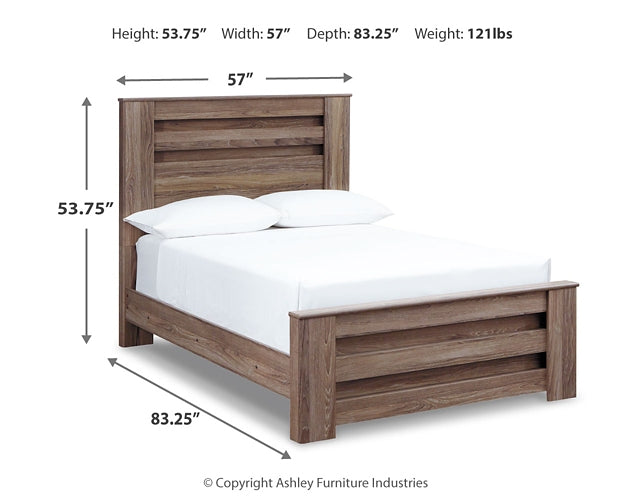 Zelen  Panel Bed