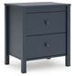 Simmenfort Twin Panel Headboard with Nightstand