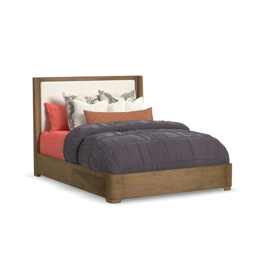 Normandy Queen Upholstered Storage Bed