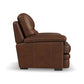 David Pecan Leather Chair