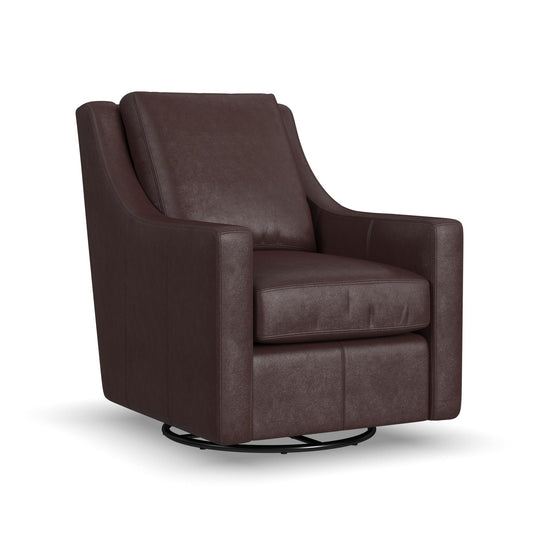 Murph Leather Swivel Chair