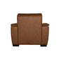 Henry Caramel Leather Chair