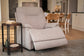 Zecliner Model 2 Dove Fabric Power Lift Sleep Chair